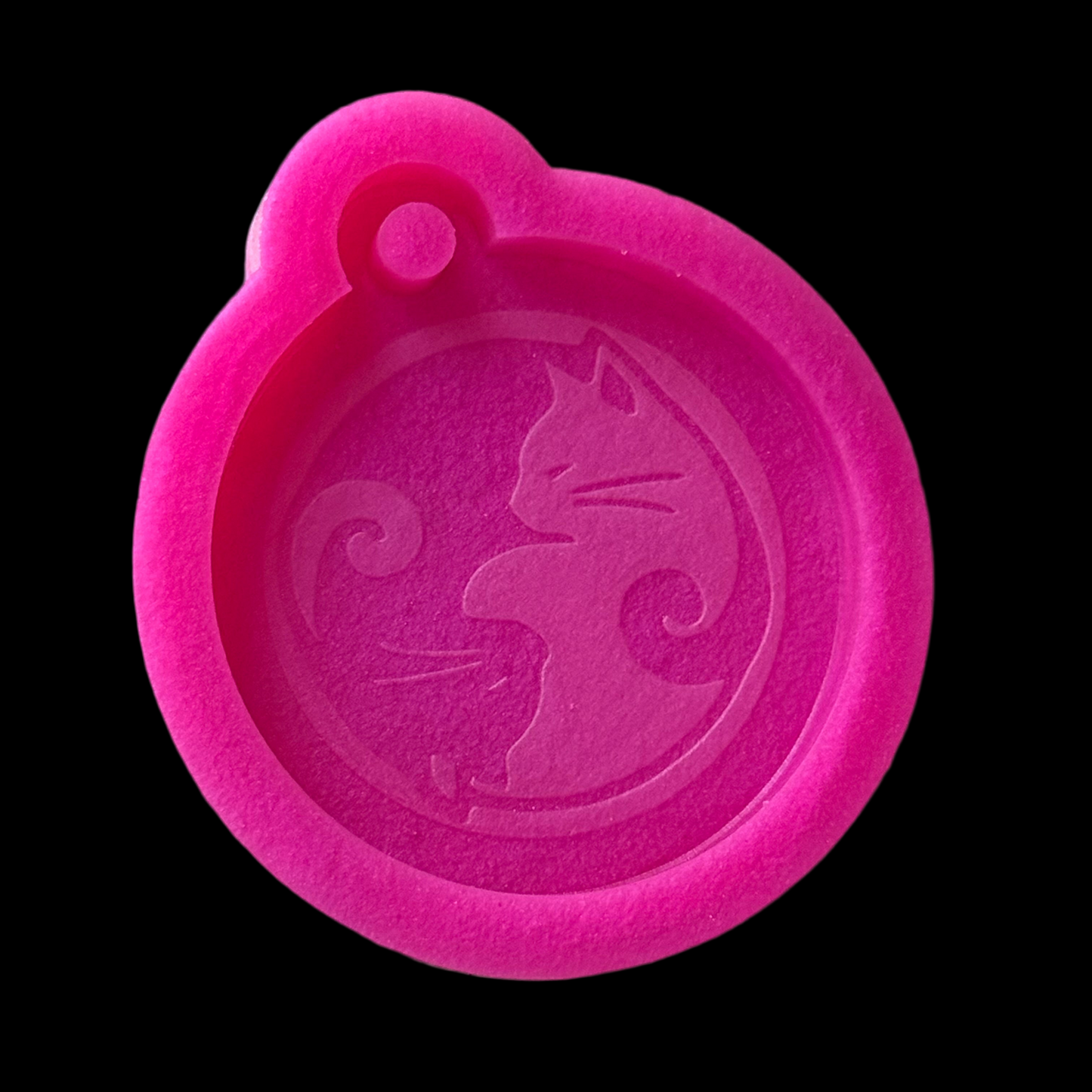 Yin Yang Kitty Keychain Mold