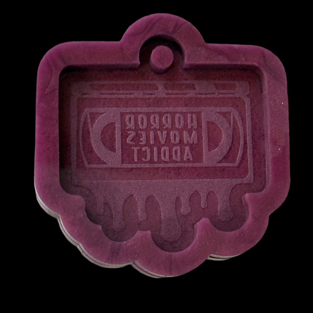 Horror Movies Addict Keychain Mold