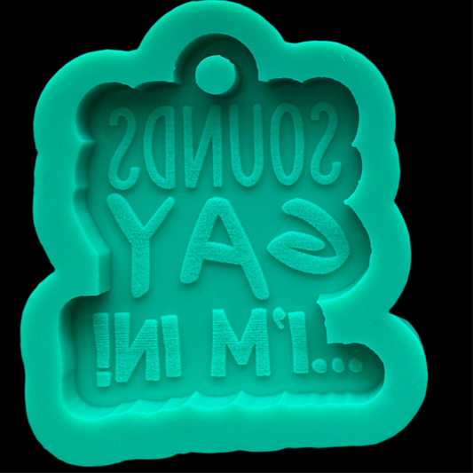 Sounds Gay Keychain Mold