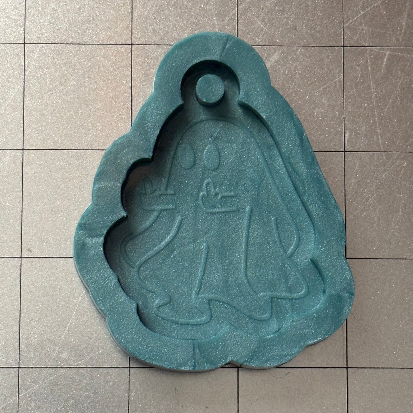 Naughty Ghost Keychain Mold