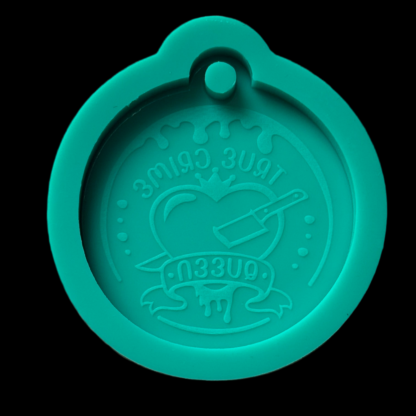 True Crime Queen Keychain Mold