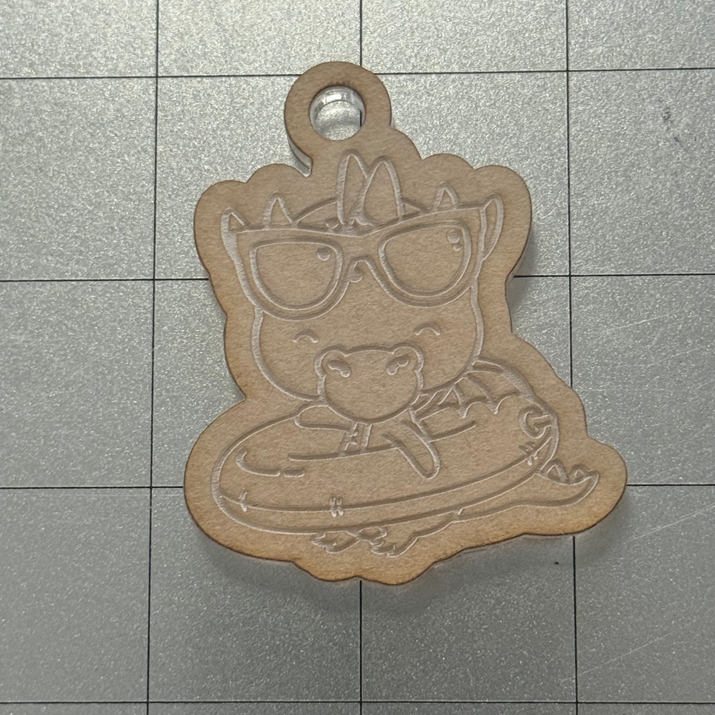 Summer Dragon Acrylic Blank for Mold Making