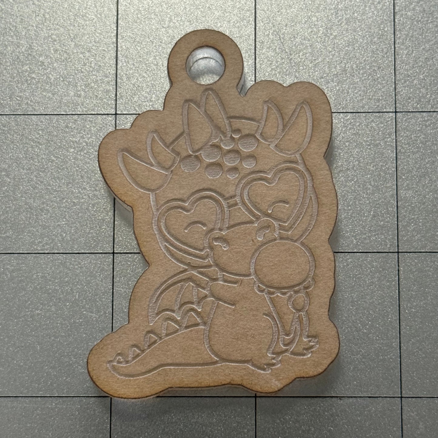 Summer Dragon Acrylic Blank for Mold Making
