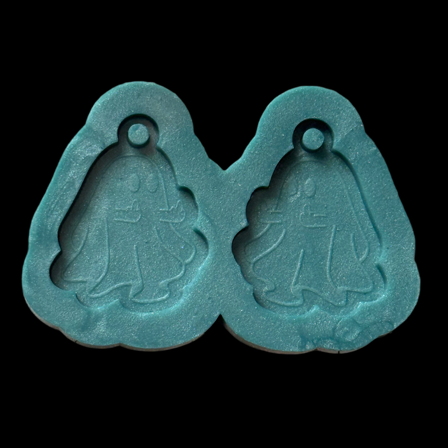 Naughty Ghost Earrings Mold