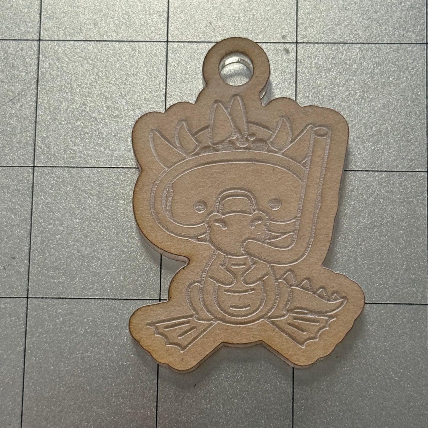 Summer Dragon Acrylic Blank for Mold Making