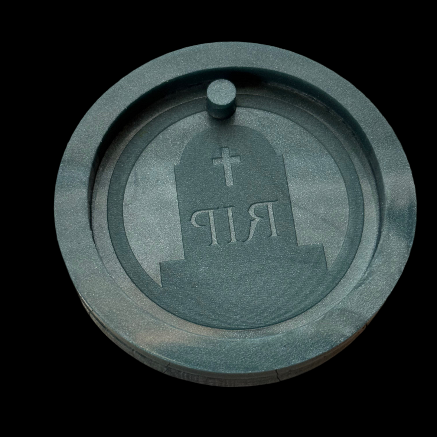 Gravestone Keychain Mold