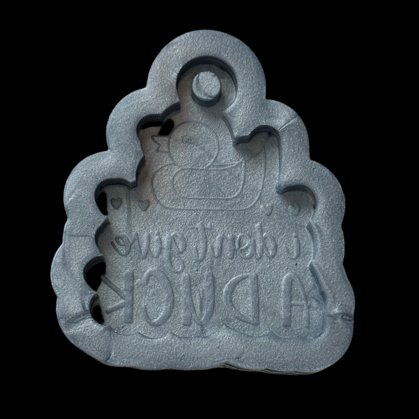 I Don't Give a Duck Keychain Mold