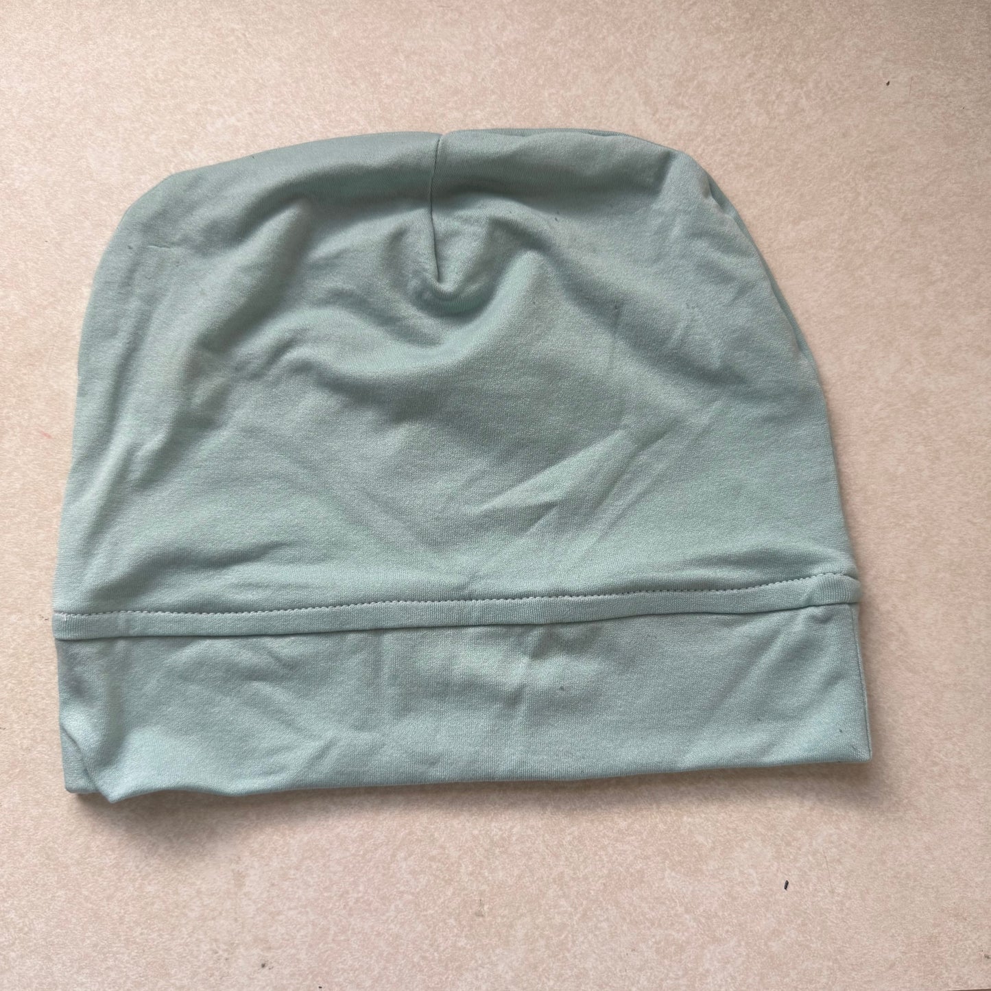 Aqua Calm Slouch Beanie – Upcycled Everyday Hat
