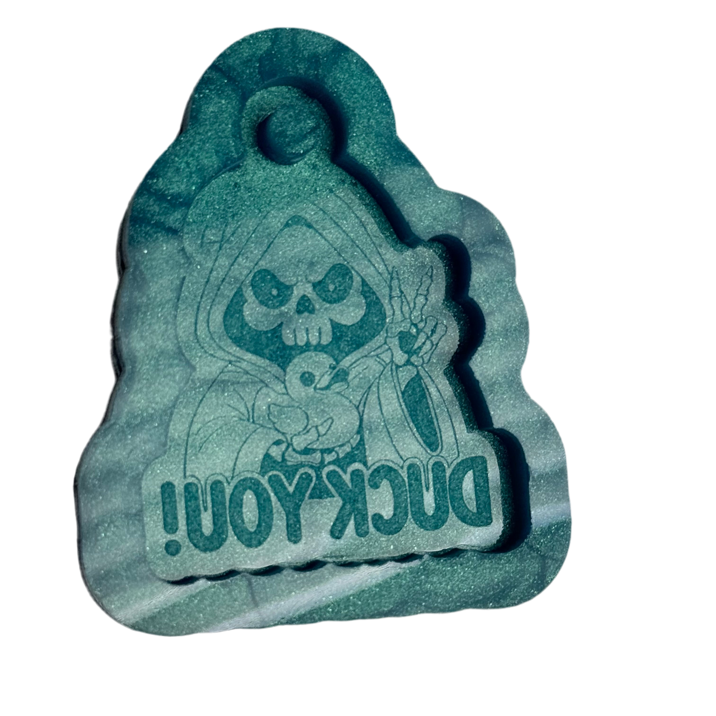 Duck You Grim Reaper Keychain Mold