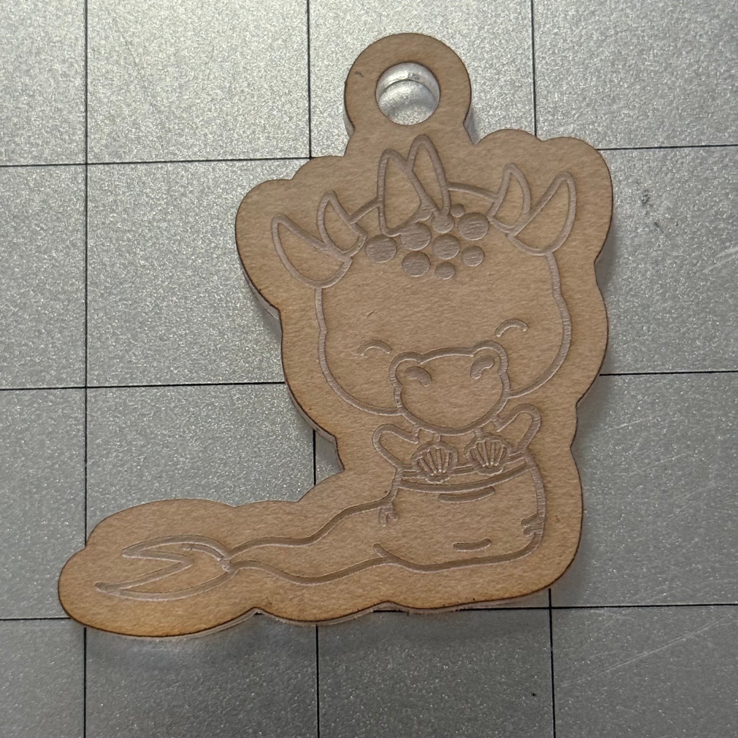 Summer Dragon Acrylic Blank for Mold Making