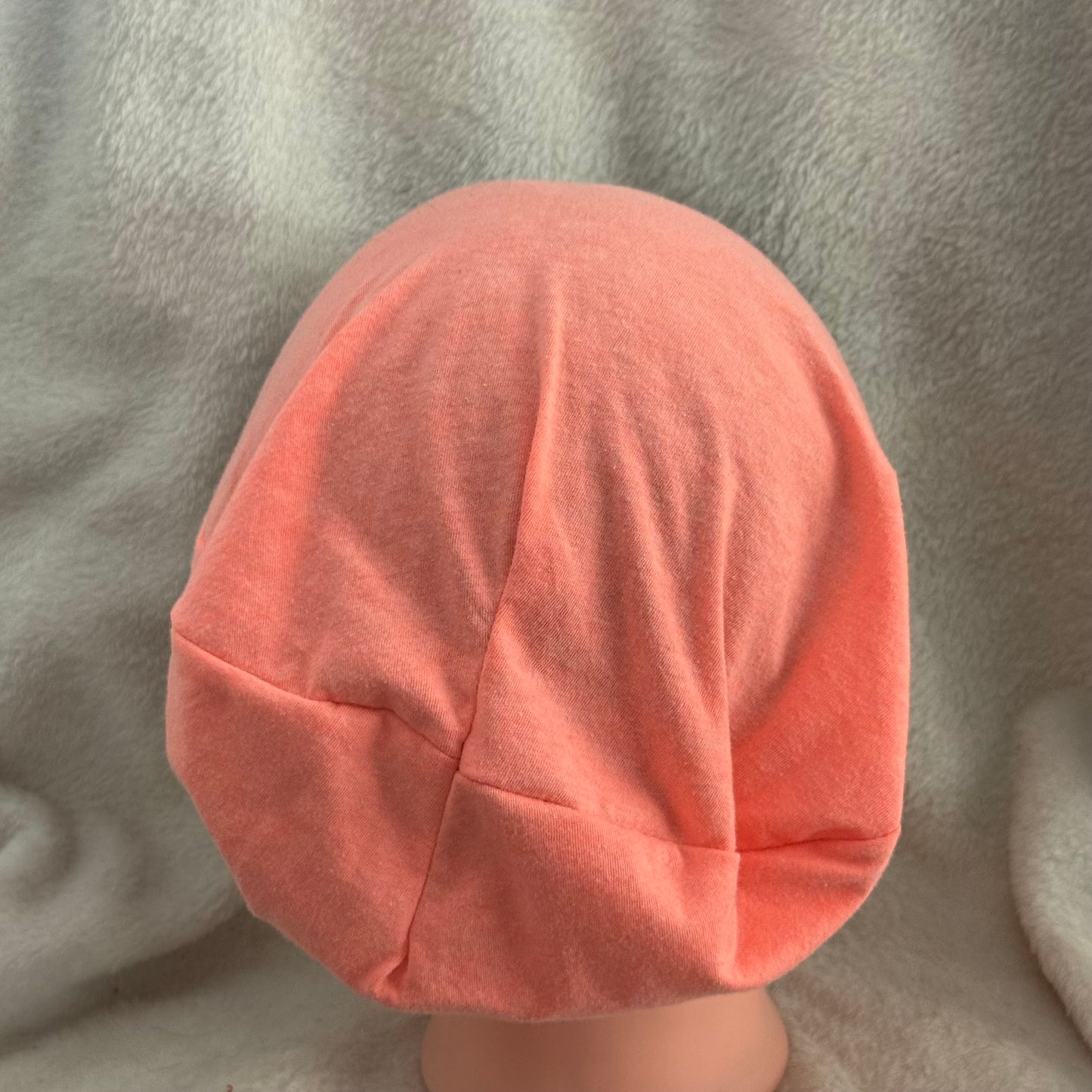 Reverse Neon Slouch Beanie – Upcycled Everyday Hat