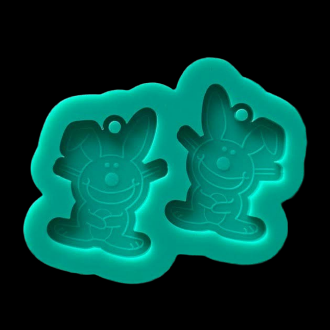 Bunny Earrings Mold