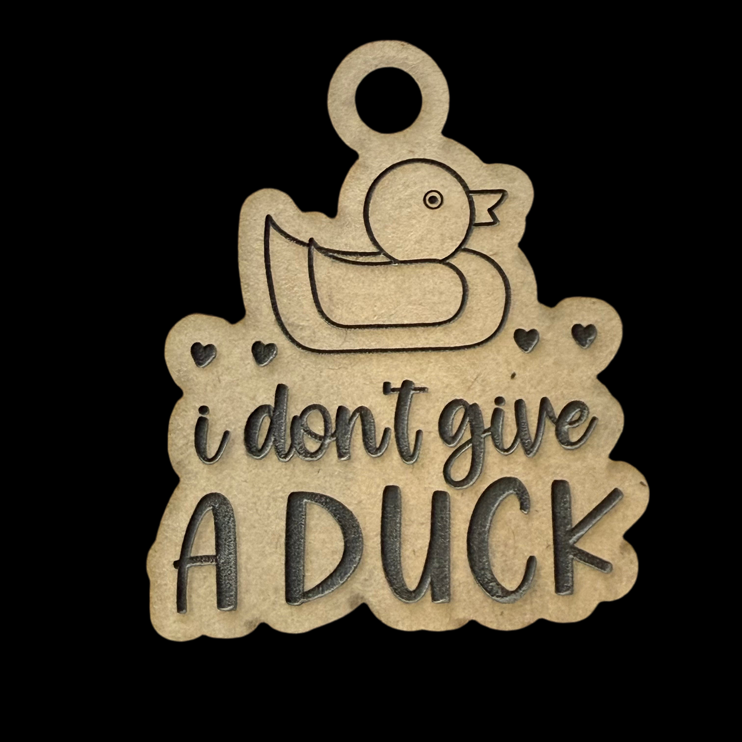 I Don't Give a Duck Acrylic Blank for Mold Making
