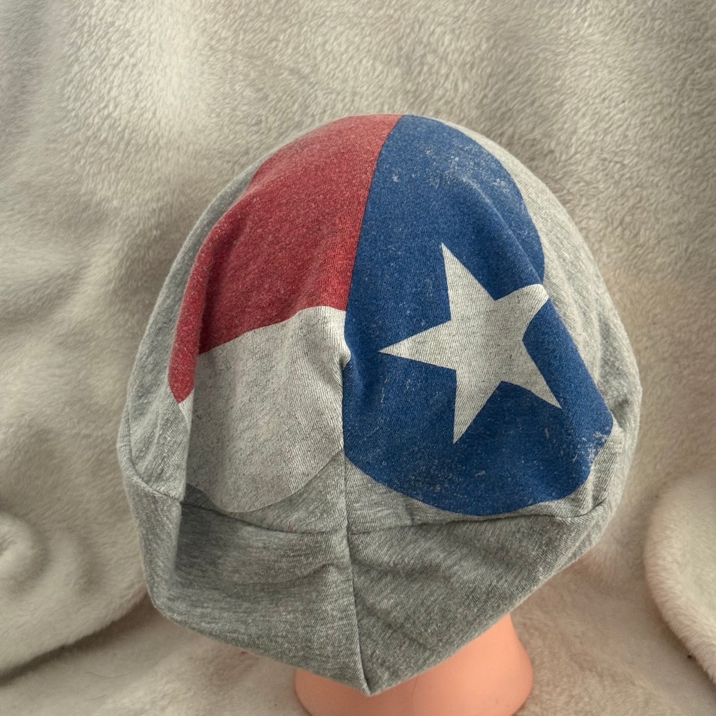 Texas Heart Slouch Beanie – Upcycled Everyday Hat