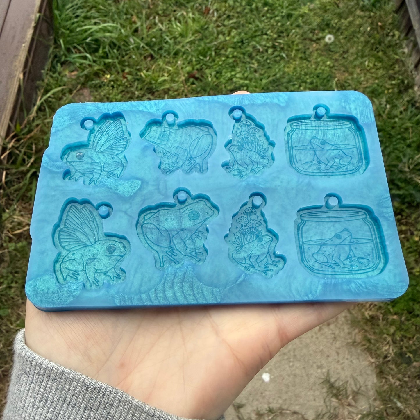 Goblincore Earring Palette Mold