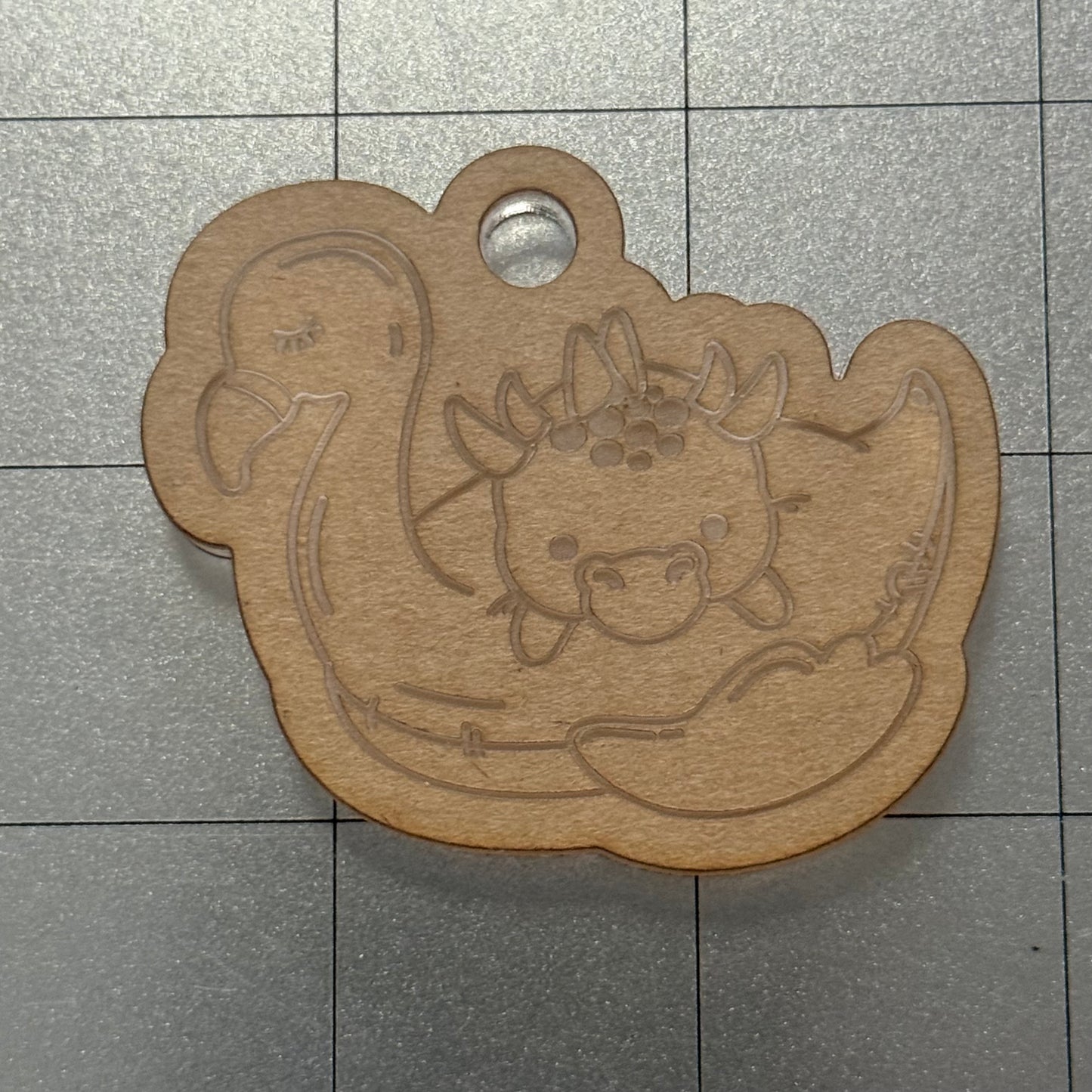 Summer Dragon Acrylic Blank for Mold Making