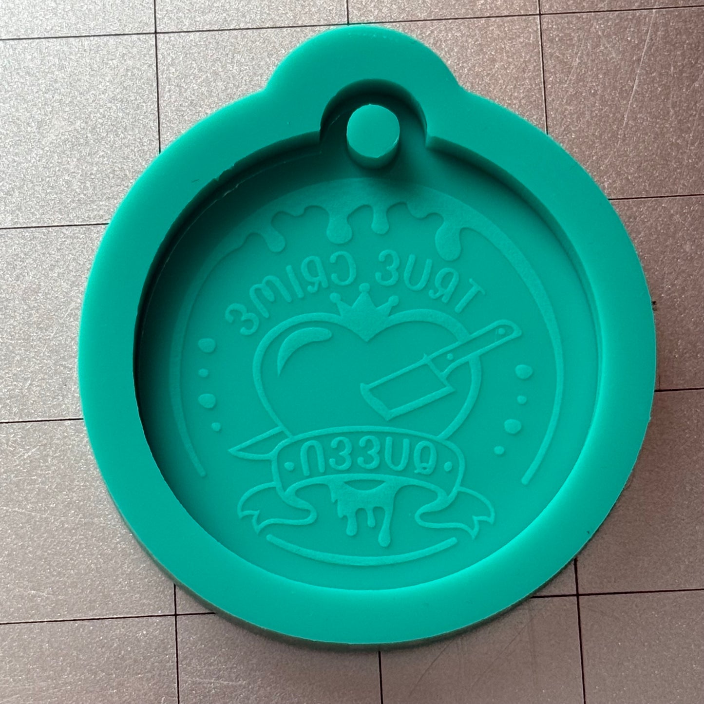 True Crime Queen Keychain Mold