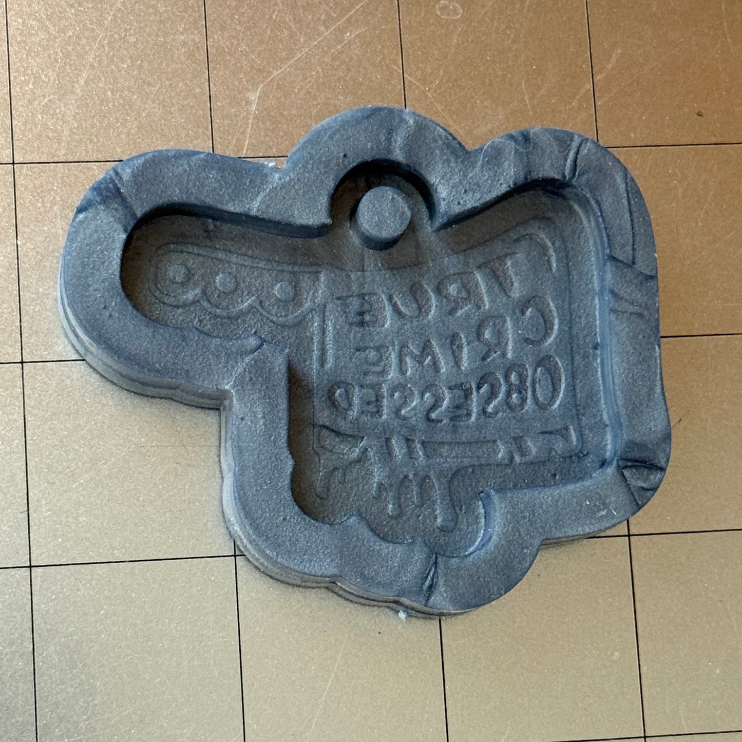 True Crime Obsessed Keychain Mold