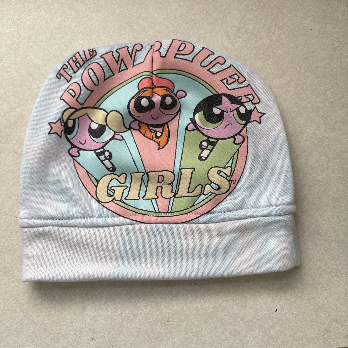 Pastel Hero Trio Slouch Beanie – Upcycled Everyday Hat