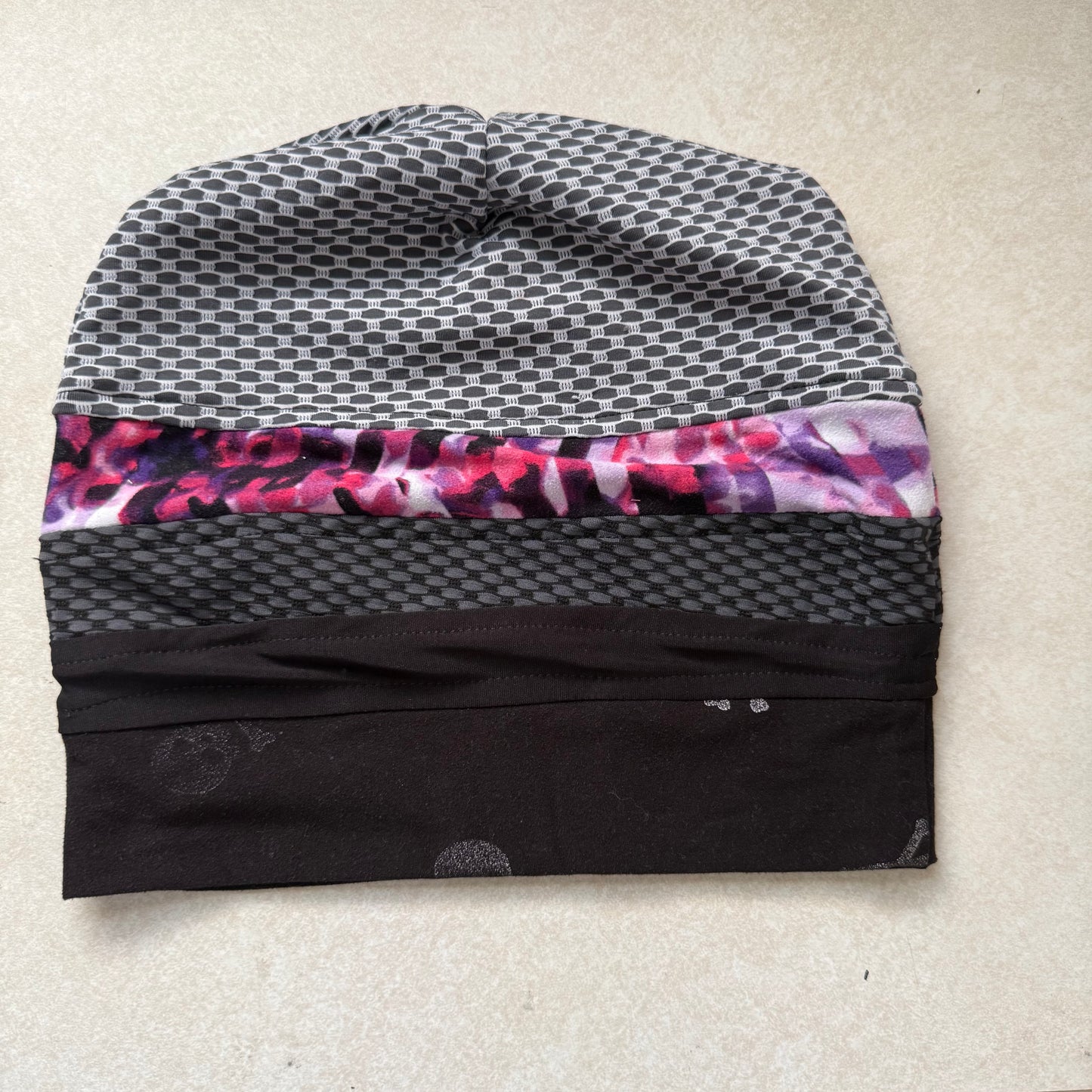 Opposites Attract Slouch Beanie – Upcycled Everyday Hat