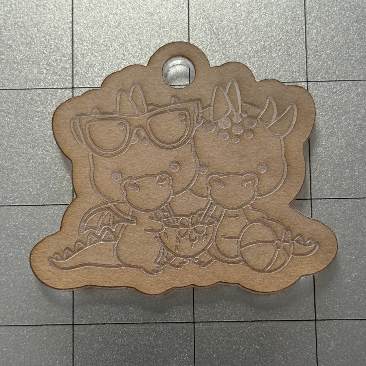 Summer Dragon Acrylic Blank for Mold Making