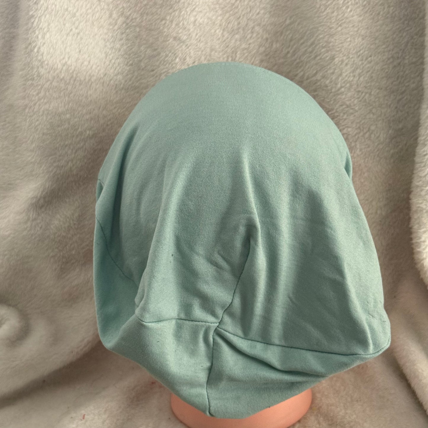 Aqua Calm Slouch Beanie – Upcycled Everyday Hat