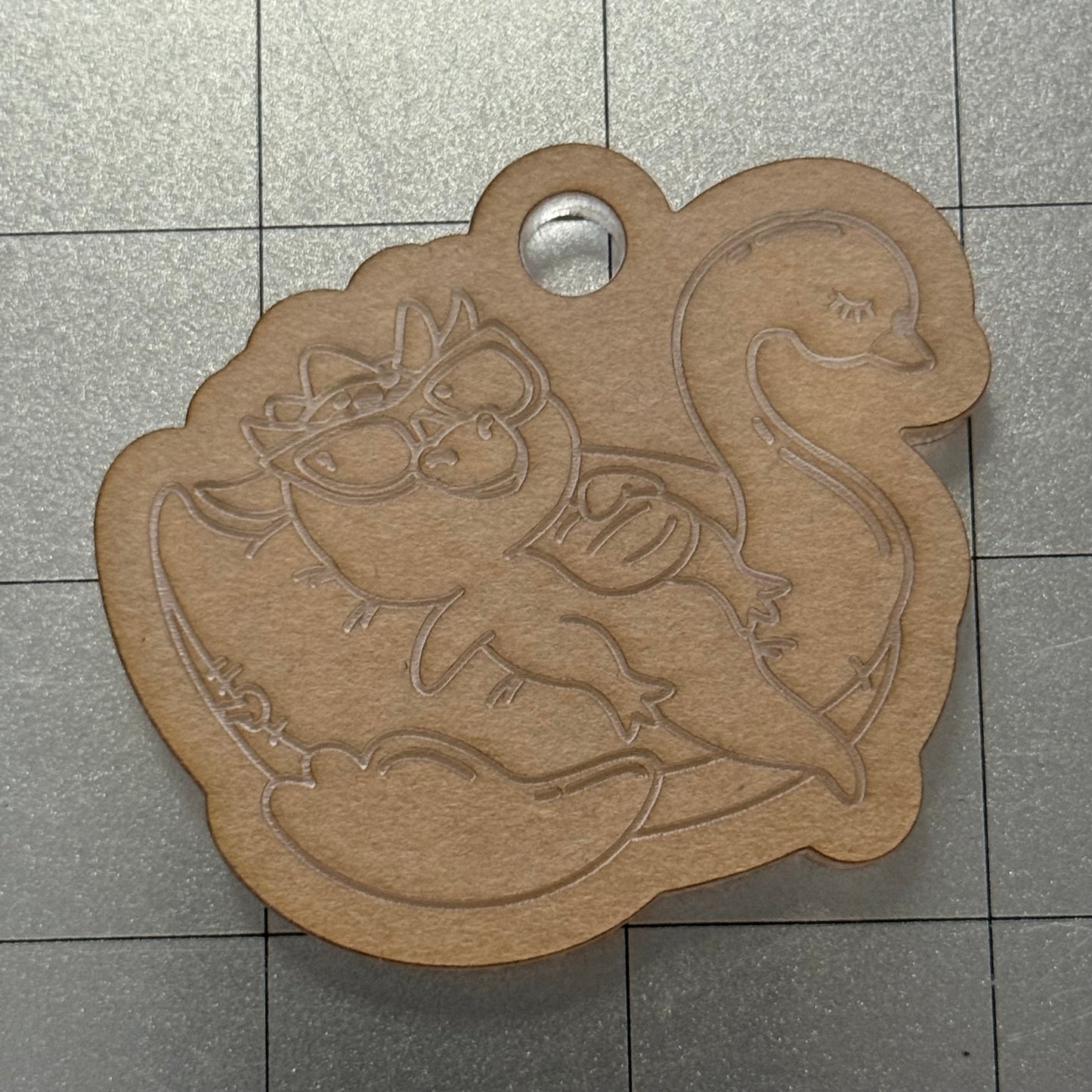 Summer Dragon Acrylic Blank for Mold Making