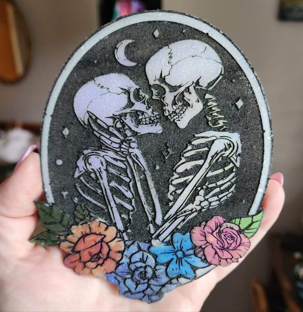 The Lovers Kiss Mold - Premium from KCRESINSHOP - Just $24! Shop now at KCRESINSHOP