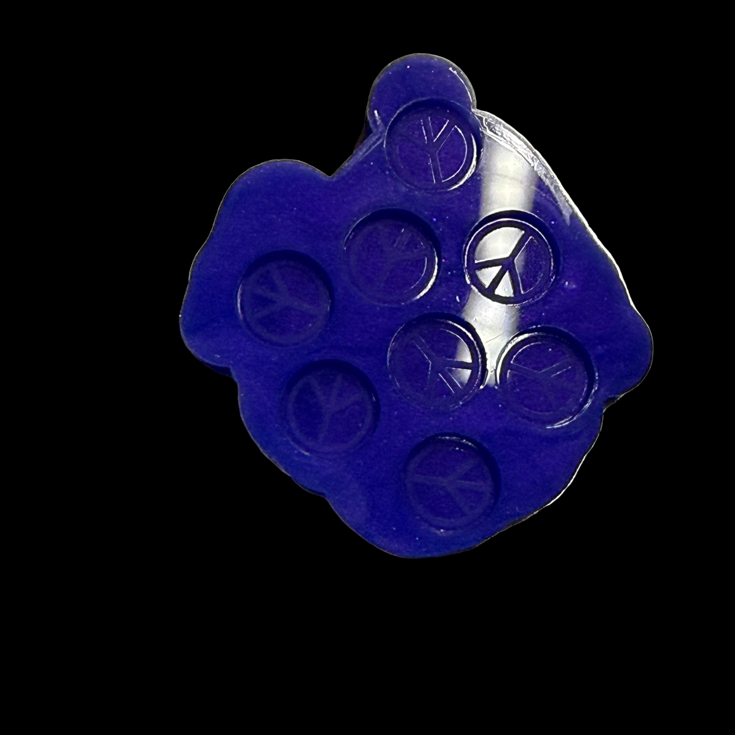 Peace Sign Bits Palette Mold