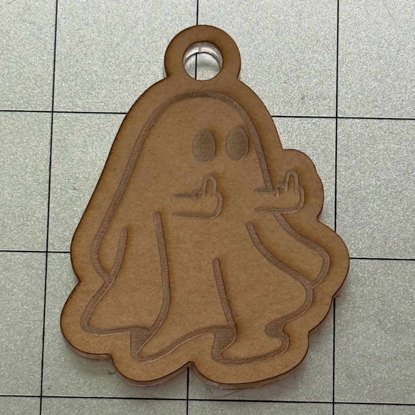 Naughty Ghost Acrylic Blank for Mold Making