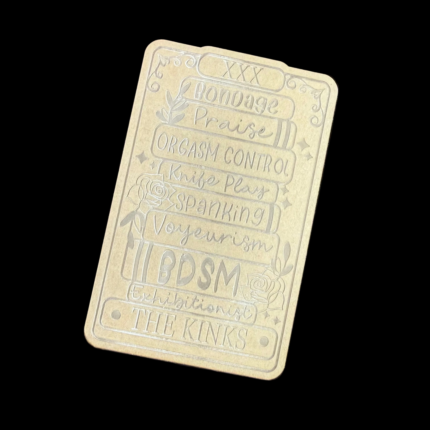 Naughty Books Flat Mold