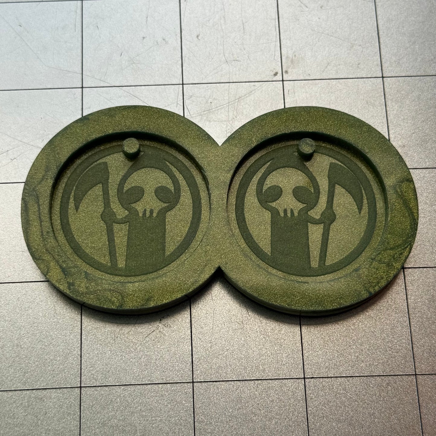 Grim Reaper Earrings Mold