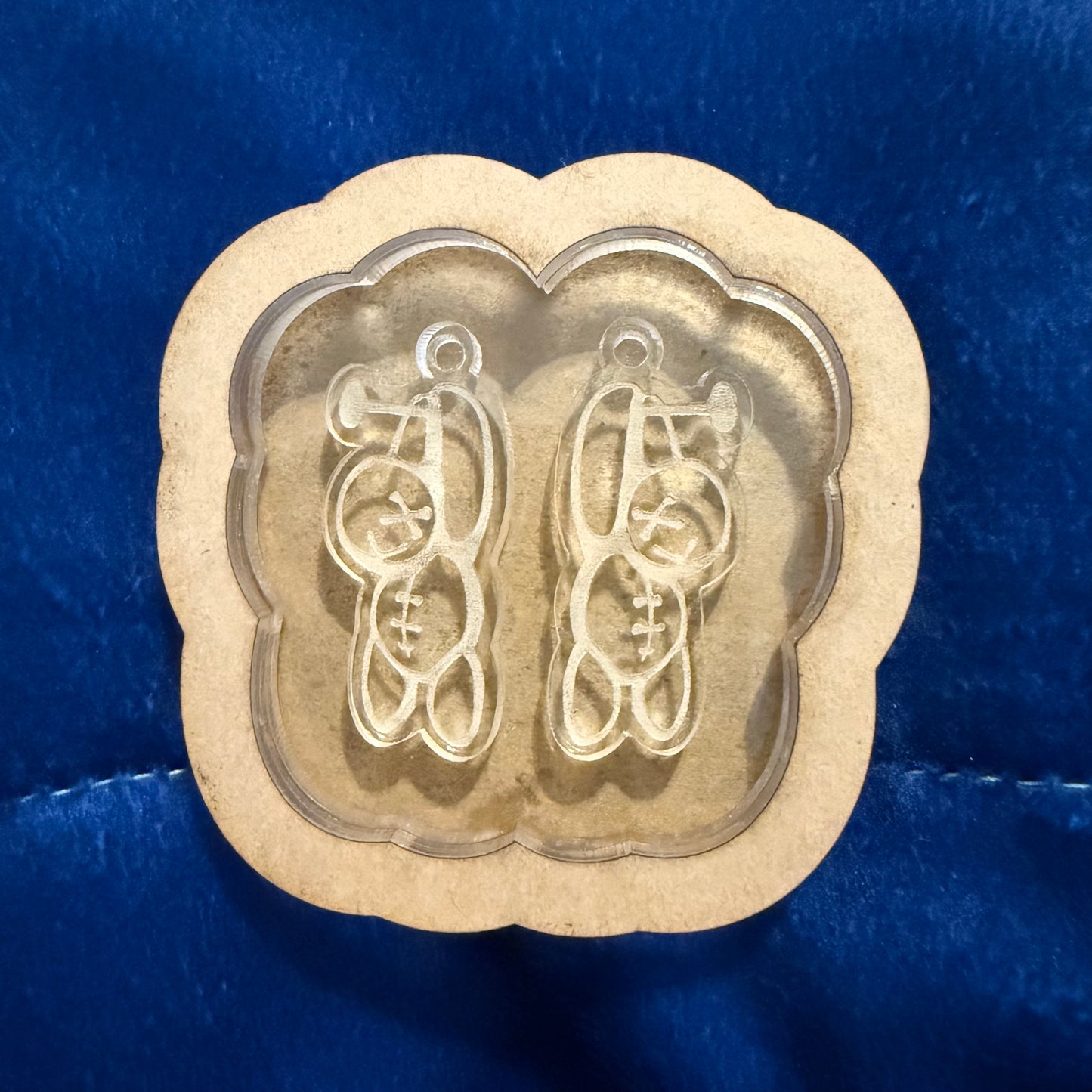 Ready to Ship Hanging Dolls Earrings Mold
