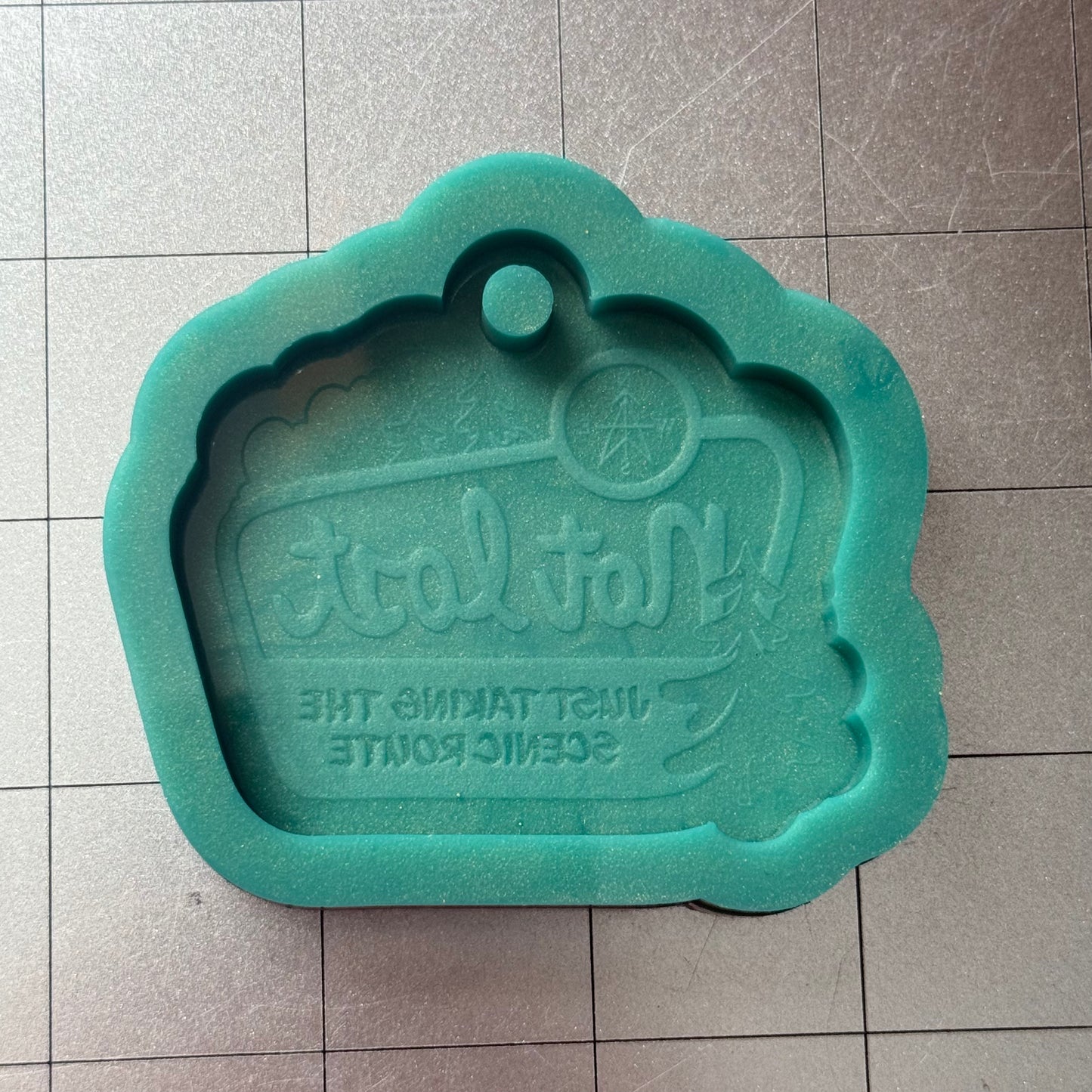 Not Lost Keychain Mold