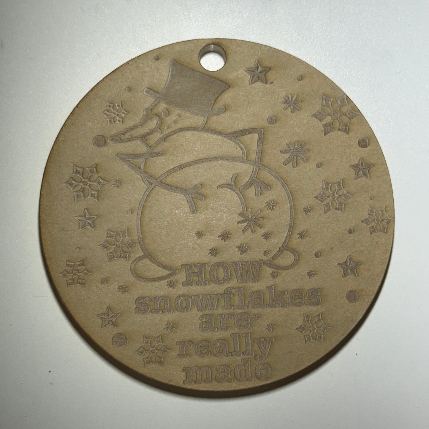 Ready to Ship How Snowflakes Are Really Made Ornament Mold