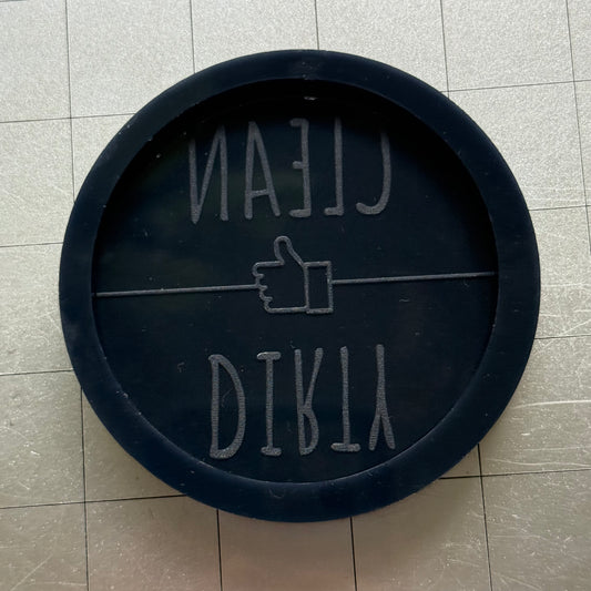 Clean/Dirty Dishwasher Magnet Mold