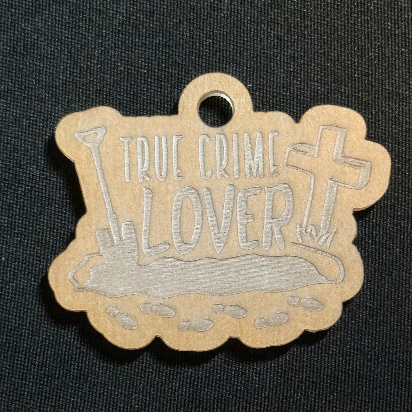 True Crime Lover Keychain Mold