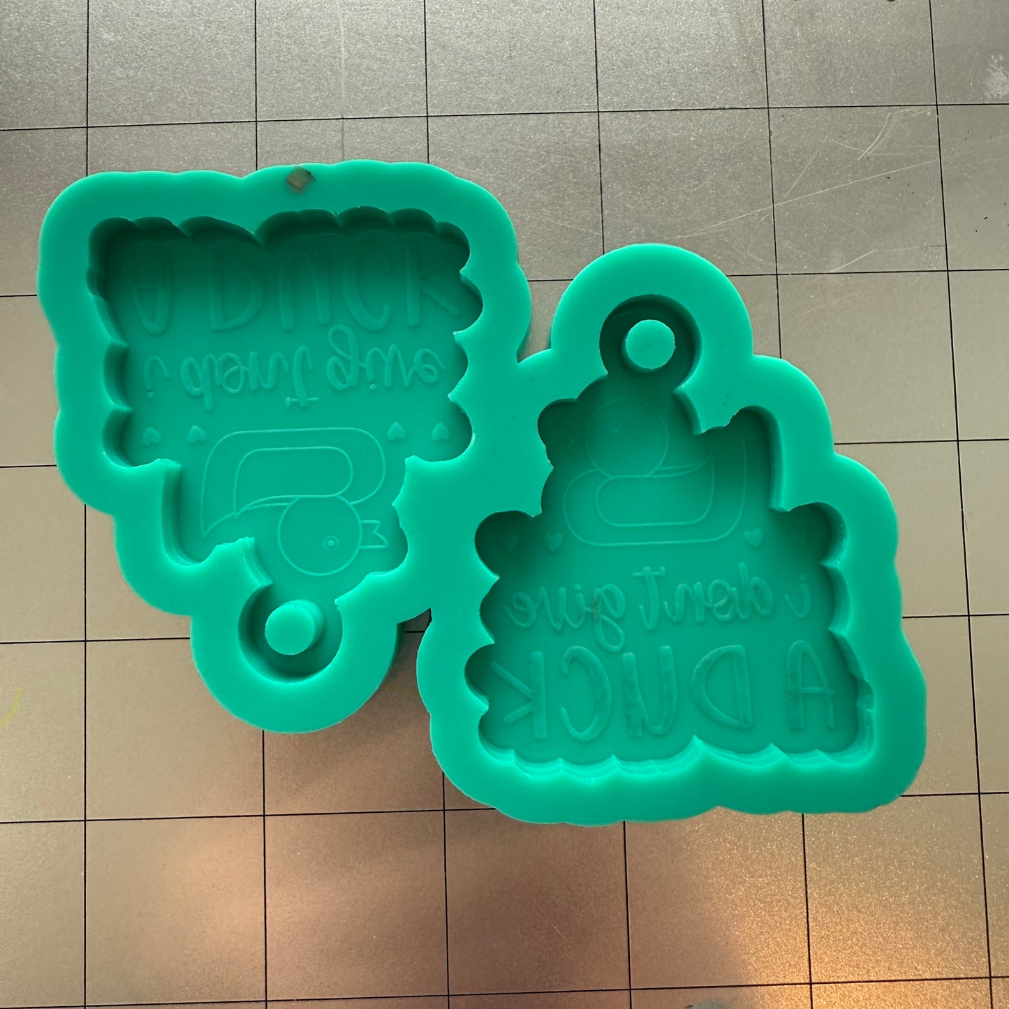 Duck You Grim Reaper Keychain Mold