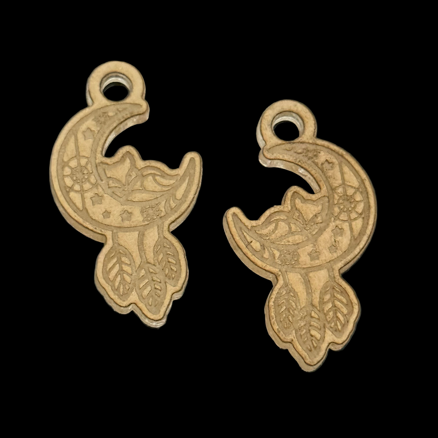 Moon Fox Earrings Mold