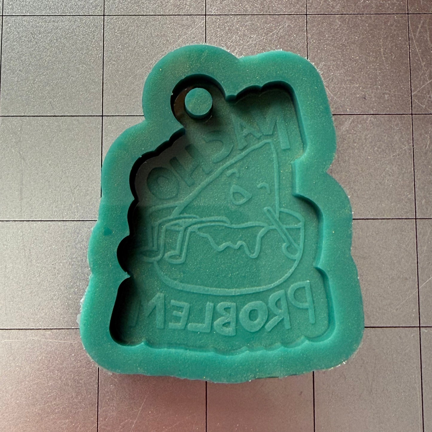 Nacho Problem Keychain Mold
