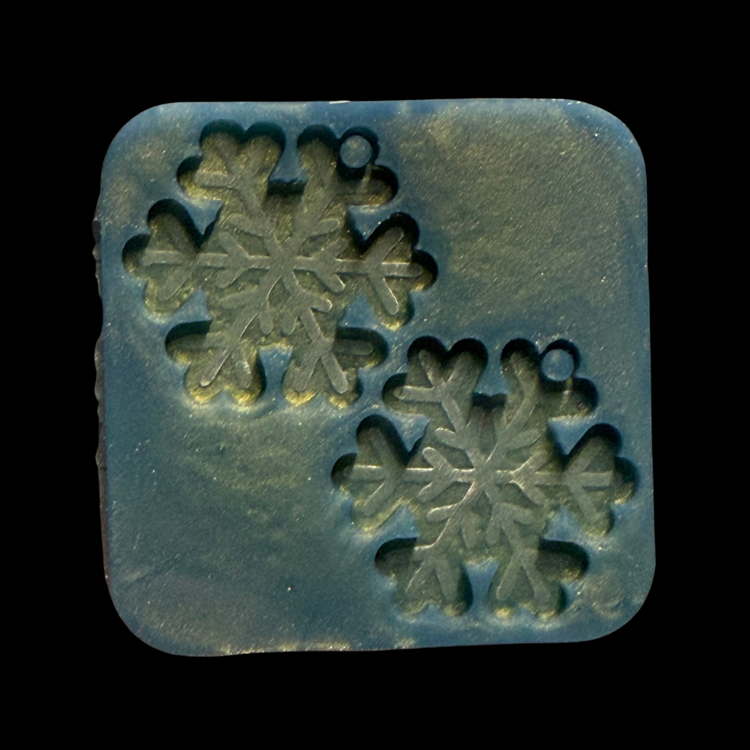 Snowflake Earrings Mold