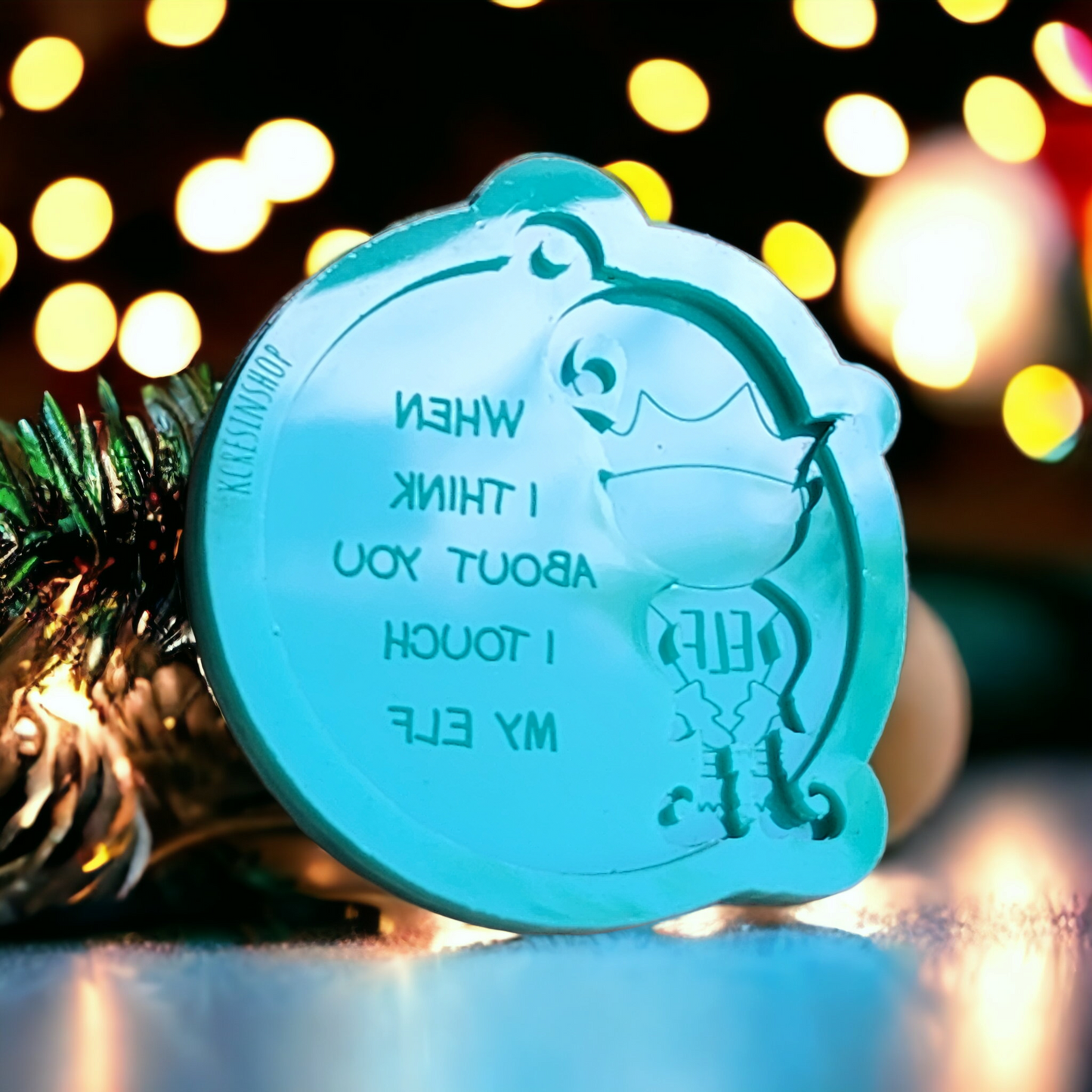 Snarky Elf Ornament Mold - Premium from KCRESINSHOP - Just $20! Shop now at KCRESINSHOP