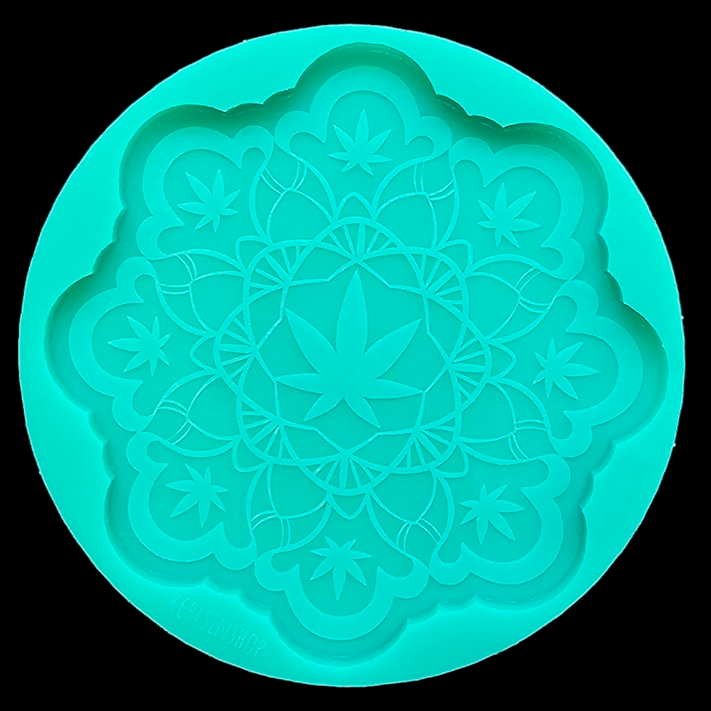 Weed Mandala Mold