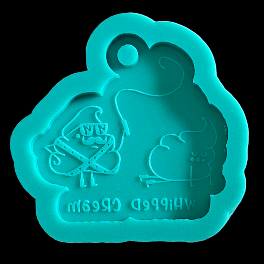 Whipped Cream Keychain Mold