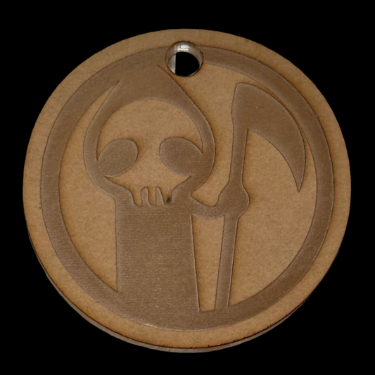 Grim Reaper Acrylic Blank for Mold Making