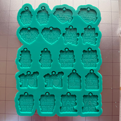 Pride Earrings Palette Mold