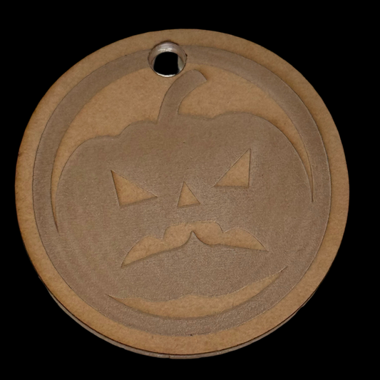 Jack-o’-lantern Acrylic Blank for Mold Making