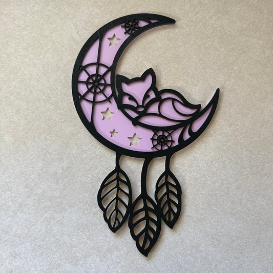 Fox Moon Wall Art