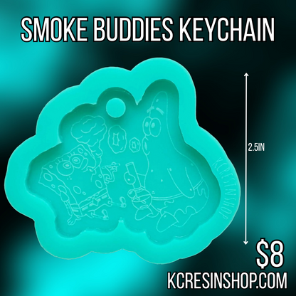 Spongedude Keychain Mold
