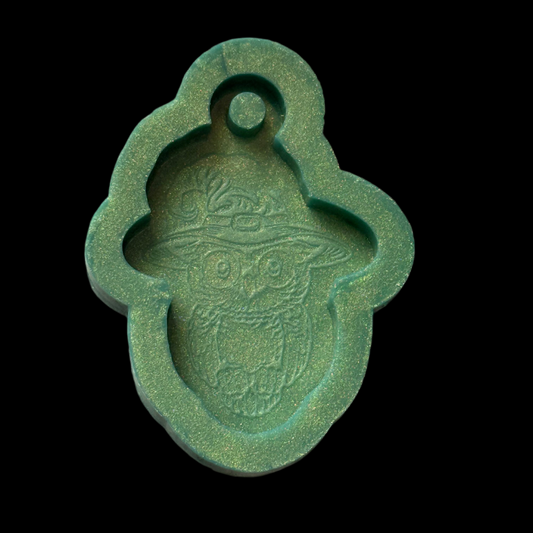 Witchy Owl Keychain Mold